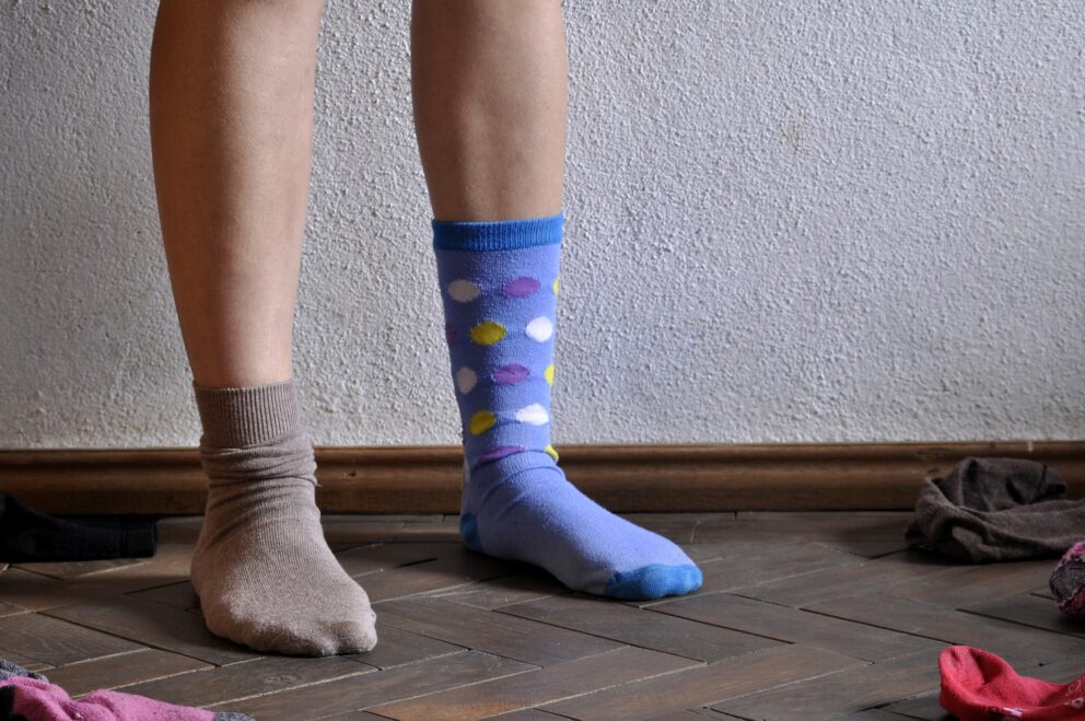 2 verschillende sokken